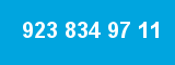 923 834 97 11 923 834 97 11